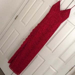 Formal dress Red